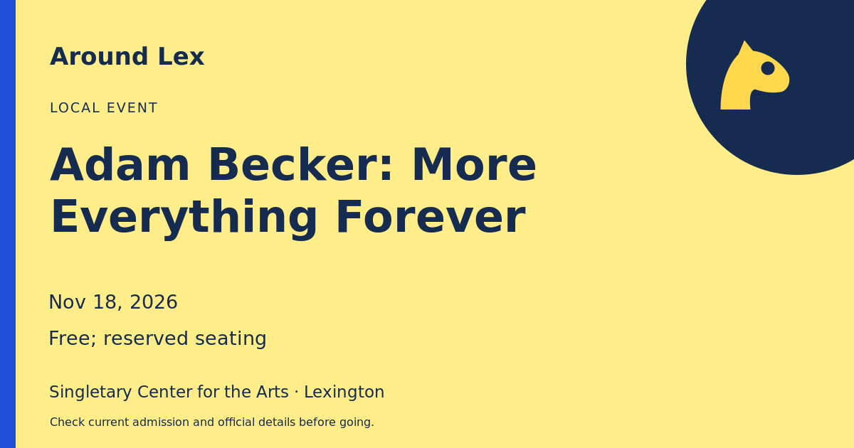 Around Lex share card for Adam Becker: More Everything Forever