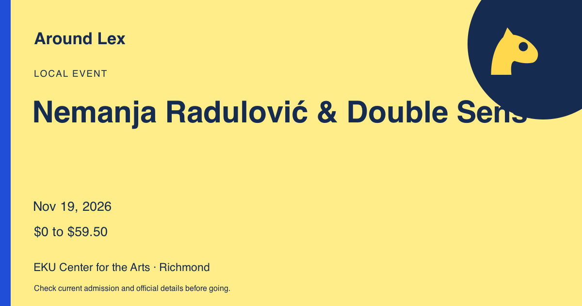 Around Lex share card for Nemanja Radulović & Double Sens
