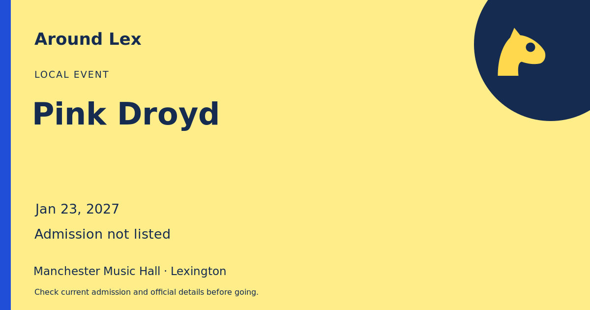 Around Lex share card for Pink Droyd