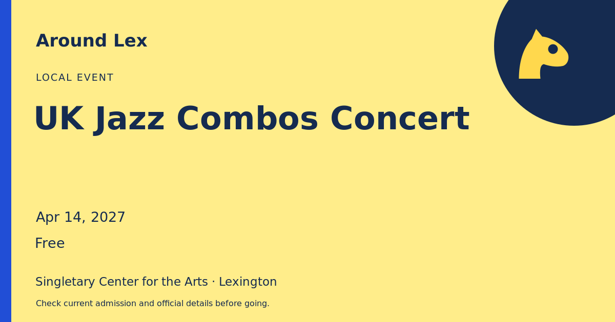 Around Lex share card for UK Jazz Combos Concert